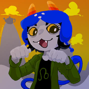Nepeta Lejion from Homestuck for AttakWaffle